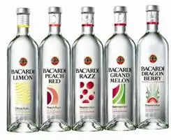 bacardi rum - apple limon razz