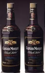 captain morgan rum - captain morgan black label